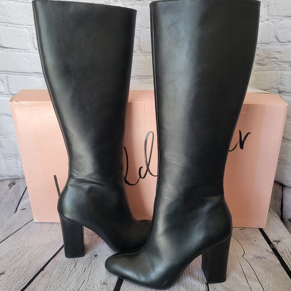 Wild Pair Daytonaa Pointed-Toe Block-Heel Boots